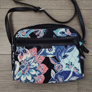 Vera Bradley Blue Floral Crossbody Bag